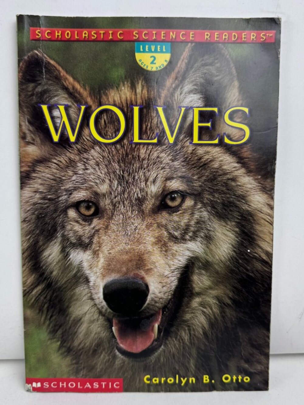 Wolves Scholastic Science Readers Level 2 Paperback Book Carolyn B Otto Ages 7-8